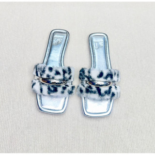 DÉP LÊ NỮ XẸP QUAI LỐNG KHOEN BẠC mashoes ĐẾ CHỐNG TRƠN TRƯỢT D4777