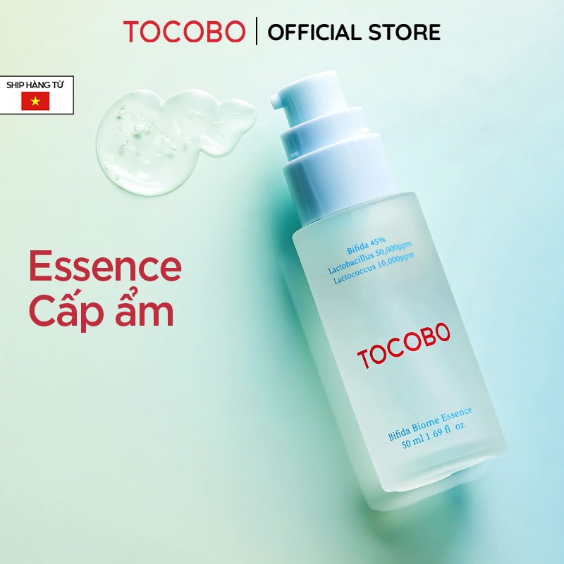 Tinh chất dưỡng da tăng cường hàng rào bảo vệ da Tocobo Bifida Biome Essence 50ml