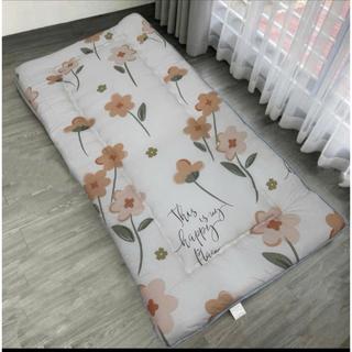 [TẶNG VỎ BỌC] Nệm topper trải sàn êm ái M2T BEDDING kích thước 90x1m9 độ dày 3-4cm
