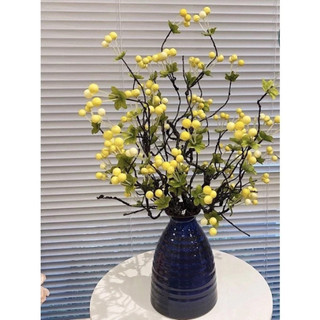 < Loại cành lớn 1m>Cành tuyết quả thân cổ , cành quả cherry cao cấp- Hoa giả,hoa trang trí
