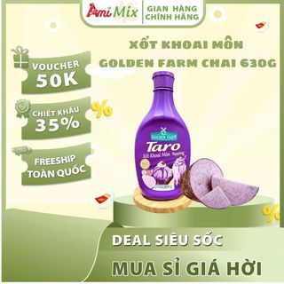 Xốt Khoai Môn Golden Farm 630g – Sốt Khoai Môn Thơm Ngon Béo Mịn