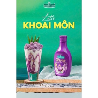 Xốt Khoai Môn Golden Farm 630g – Sốt Khoai Môn Thơm Ngon Béo Mịn