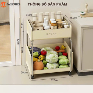 [ MÃ MỚI ] Kệ đựng đồ đa năng thép không gỉ thiết kế cực kỳ tinh sảo và sang trọng