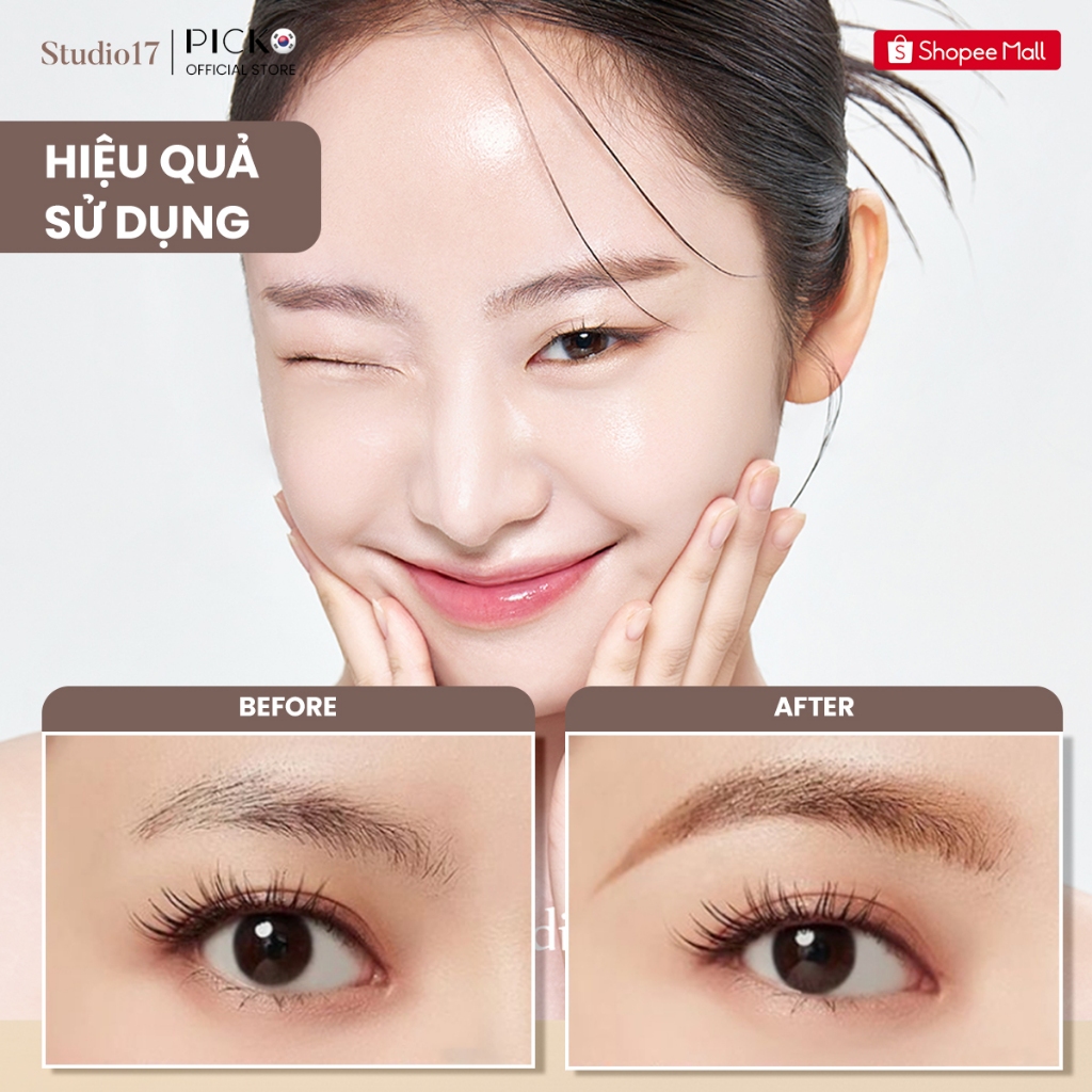 Cọ trang điểm mắt, blend tán bầu mắt STUDIO17 BLENDING EYE BRUSH 712