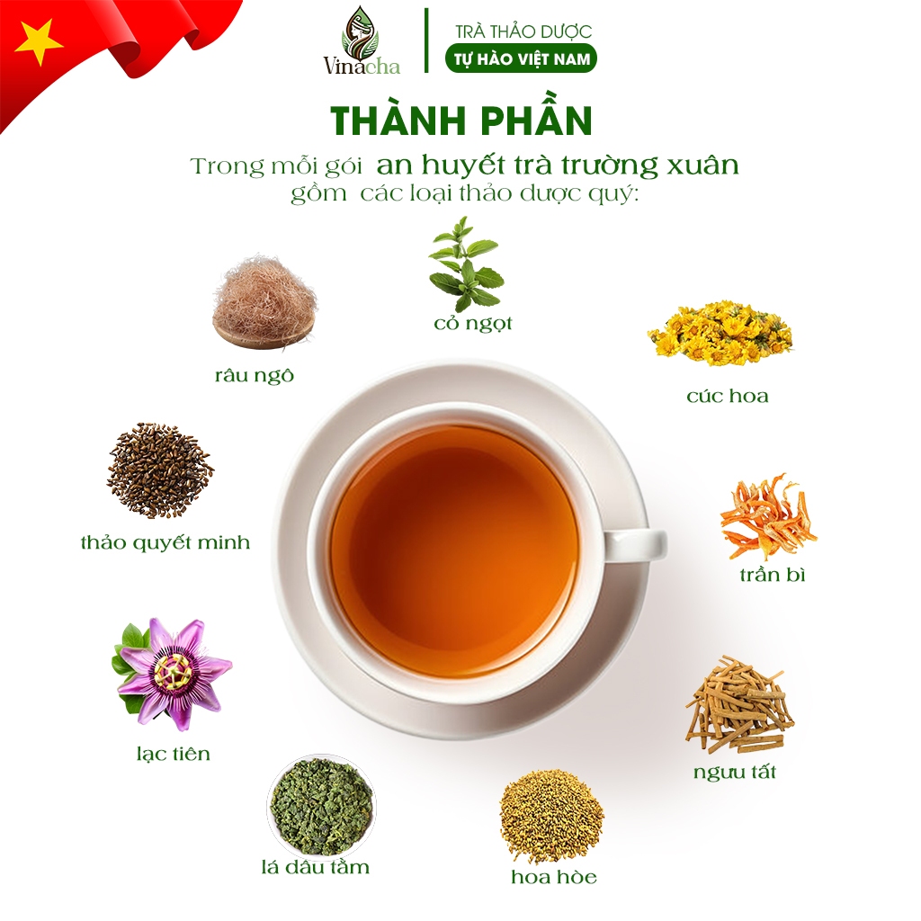 Sử dụng Trà Thảo Mộc Trường Xuân Cao Cấp trong đời sống