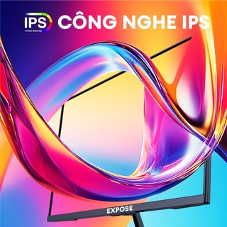 EXPOSE Màn Hình 24 Inch 165Hz/1ms FHD 1080P IPS 24Inch Hỗ trợ HDMI/VGA/DP HDR400 Bảo hành 3 năm