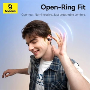 Tai Nghe Bluetooth Baseus Bass BC1 Tai Nghe Mở Pin 38 Giờ Driver 12mm Siêu Bass 4 Mic AL Clear Calls