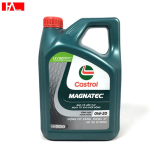 { HÀNG CHÍNH HÃNG CASTROL } Dầu máy Castrol Magnatec 0W20 4L
