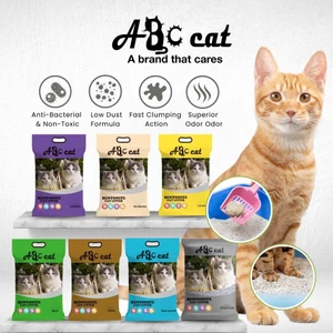 Cát vệ sinh ABC, WON Túi 4kg Hạt To, Vón Tốt, Không Bết Đáy, Ít Bụi Cho Mèo