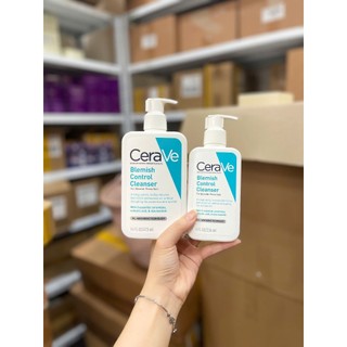 Sữa Rửa Mặt CeraVe Smoothing - Hydrating - SA - Blemish Cleanser Cho Da Dầu Mụn, Da Khô Chính Hãng