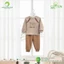 AMI0474 - Bộ Nỉ Thu Đông Bé Trai Dài Tay Hello Anminaza Chất Liệu Nỉ Hàn Dày Dặn Ấm Áp