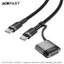 Cáp Sạc & Truyền Dữ Liệu ACEFAST C22-05 USB-C to USB-C Hợp Kim Nhôm Tích Hợp Nam Châm