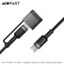 Cáp Sạc & Truyền Dữ Liệu ACEFAST C22-05 USB-C to USB-C Hợp Kim Nhôm Tích Hợp Nam Châm