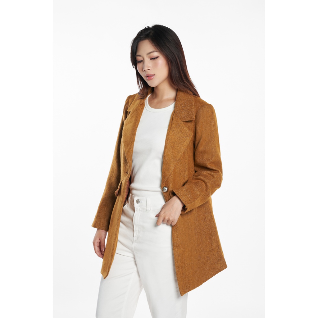 Áo Khoác Dạ Măng Tô Nữ N&M 1706052