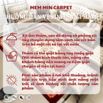 Thảm Panama Lông Cừu Cao Cấp Sang Trọng Họa tiết Sang Chảnh Làm Cho Ngôi Nhà Của Bạn Thêm Sắc Màu - MemMincarpet - THP49 — ảnh 5
