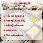 Thảm Panama Lông Cừu Cao Cấp Sang Trọng Họa tiết Sang Chảnh Làm Cho Ngôi Nhà Của Bạn Thêm Sắc Màu - MemMincarpet - THP49 — ảnh 4