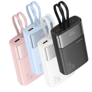 [Có 3C] Cục Tích Điện PHANTOM P64 20000mAh TypeC PD 35W & USB-A QC 3.0 22.5W, Kèm 2 Cáp sạc ra