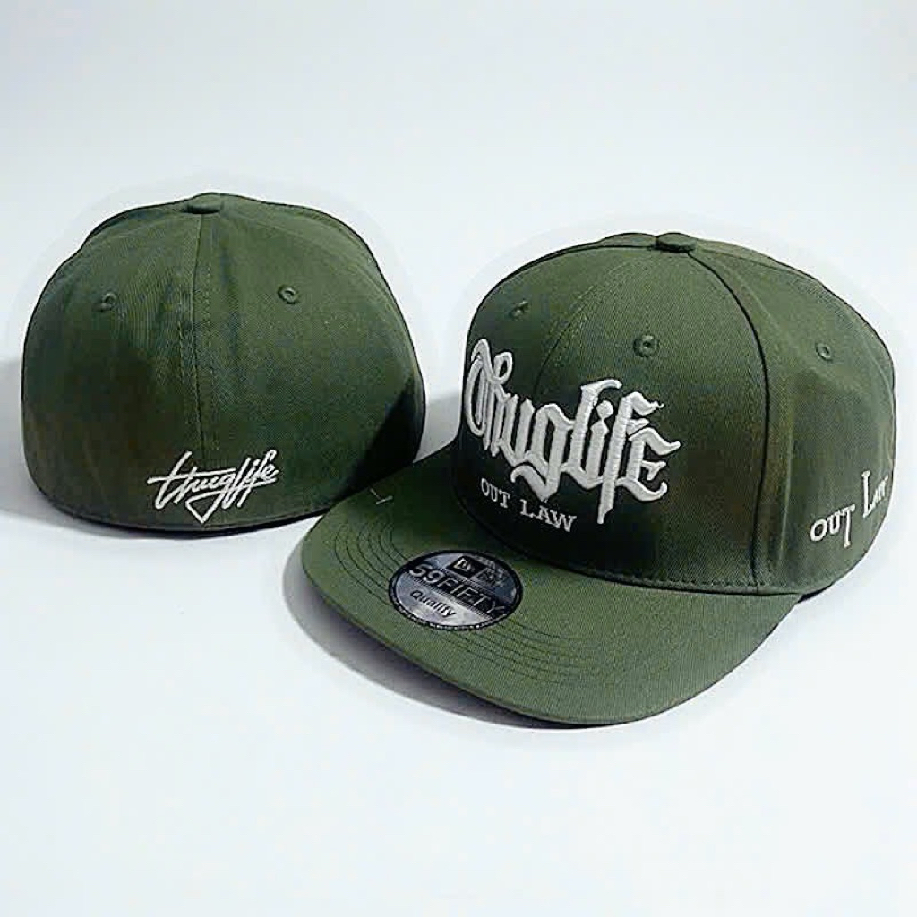 Mũ hiphop bít đuôi 2pac cao cấp - Nón bóng chày snapback thuglife thời trang đội ngược nam nữ