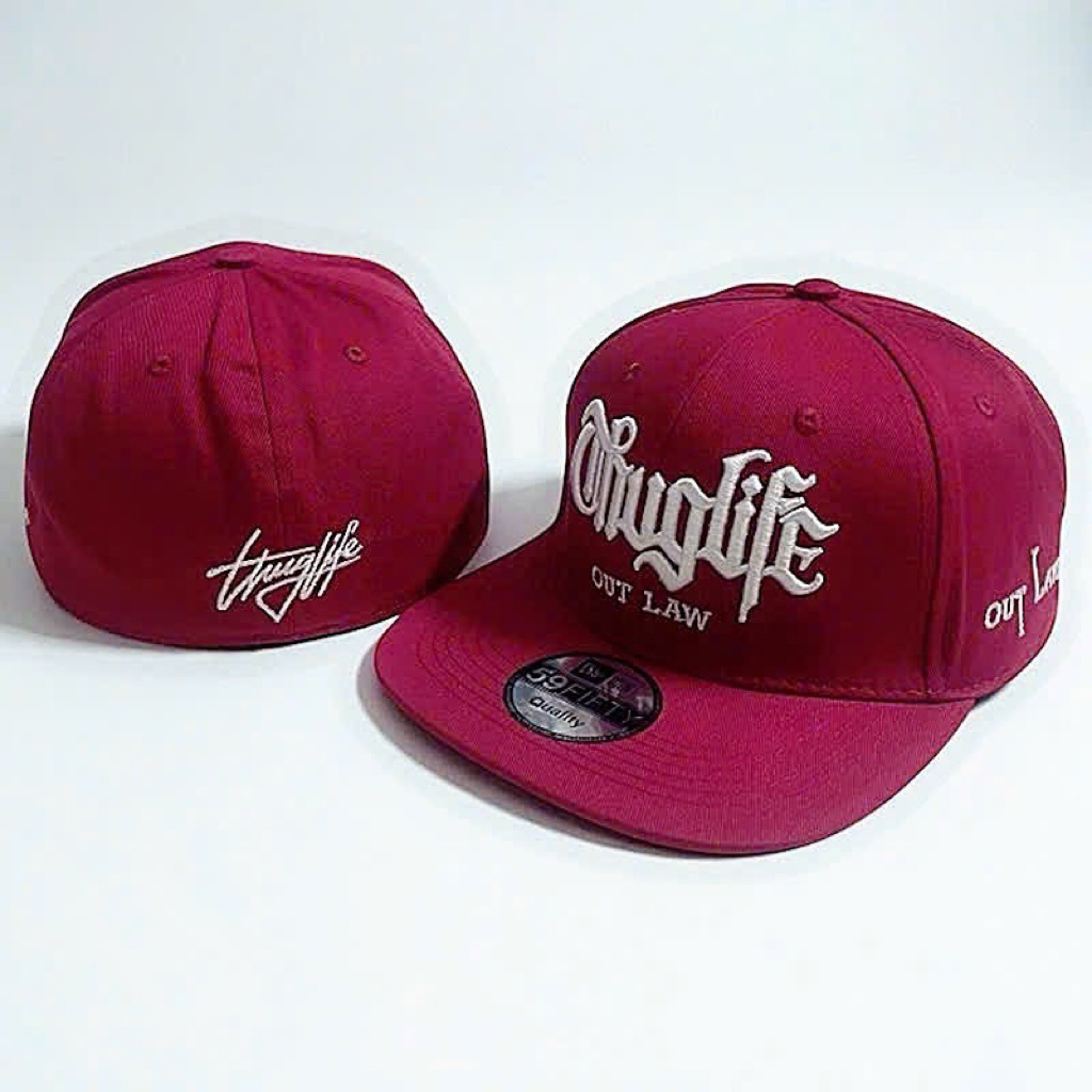 Mũ hiphop bít đuôi 2pac cao cấp - Nón bóng chày snapback thuglife thời trang đội ngược nam nữ