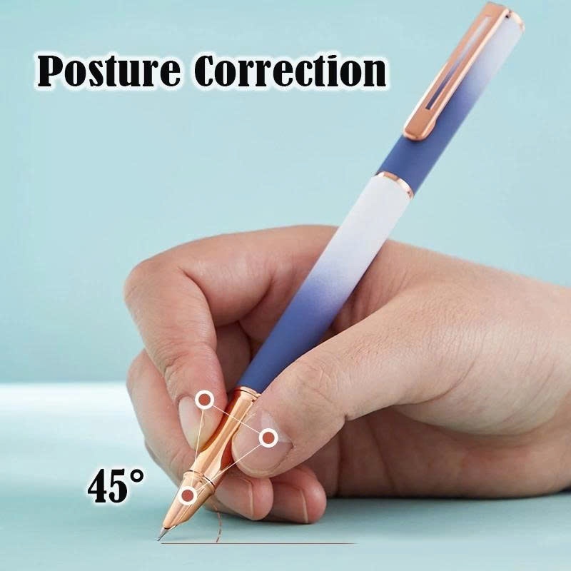 Combo Bút Máy Xóa H-01 Có Kèm Theo Mực Dành Cho Học Sinh - Viết Nét Đều, Mực Không Lem, Không Tắc.