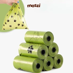 Set 8 cuộn túi vệ sinh tự phân hủy màu ngẫu nhiên