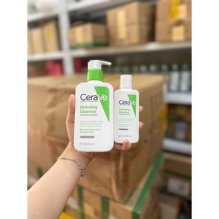 Sữa Rửa Mặt CeraVe Smoothing - Hydrating - SA - Blemish Cleanser Cho Da Dầu Mụn, Da Khô Chính Hãng