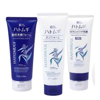 Sữa Rửa Mặt Ý Dĩ Hatomugi Naturie 130g,170g Nhật Bản - Cleasing & facial washing