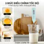 Máy tạo bọt cafe Samono SW-MFB20 xanh mint, 3 tốc độ, cầm tay không dây, hỗ trợ sạc pin tiện lợi sử dụng