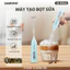 Máy tạo bọt cafe Samono SW-MFB20 xanh mint, 3 tốc độ, cầm tay không dây, hỗ trợ sạc pin tiện lợi sử dụng