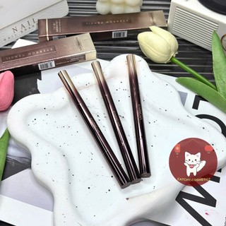 [CARSLAN] Chì Kẻ Chân Mày CARSLAN Vỏ Nâu Sang Trọng Kèm Đầu Bút Thay Thế, 0.26g