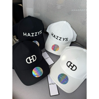 Mũ Golf hazzy vải golf co dãn thoải mái 2 màu đen và trắng