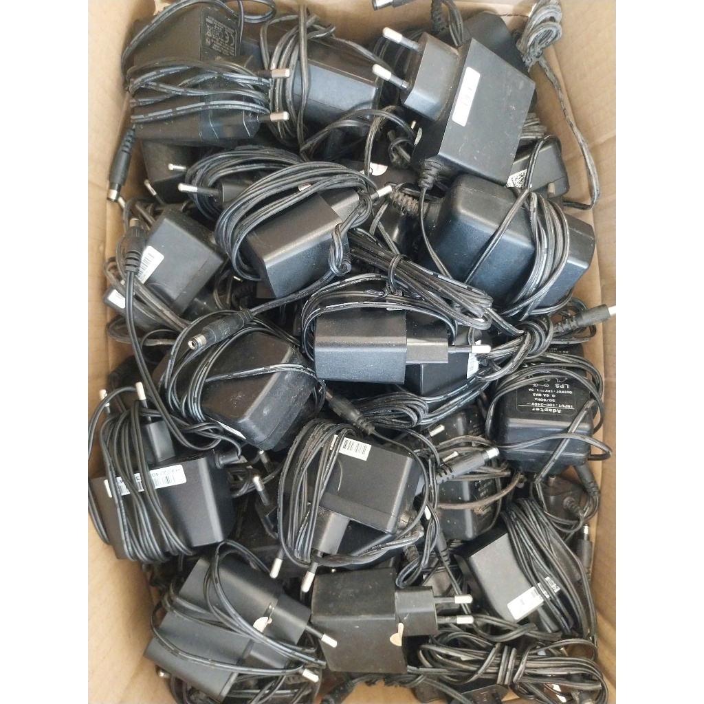 Adapter 12v-1a (Nguồn modem nhà mạng cũ), dùng cho camera, tvbox, chân to 5.5x2.1mm