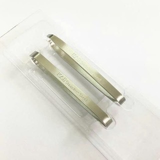 Set 2 Nhíp Nhổ Lông Mày Lông Nách Râu Tóc Bạc Thép Không Gỉ KAI Kurashi Rhythm Eyebrow Tweezers