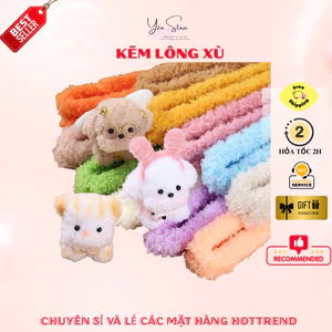 Kẽm Lông Xù, Kẽm Lông Làm Thú, Kẽm Lông Làm Gấu Bông, Kẽm Xù Làm Cún, Quà Tặng Handmade Trang Trí- Yên Store DIY