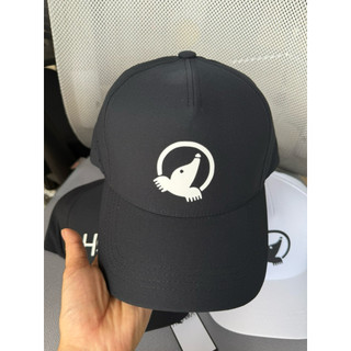 Mũ golf honma 2 màu đen trắng vải golf co dãn thấm hút mồ hôi