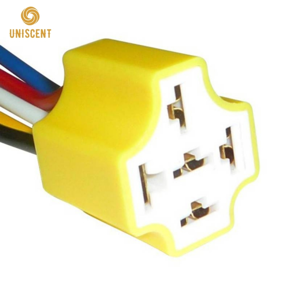 Giắc Sứ/ Ceramic Cắm RơLe/Giắc Rơ Le 4, 5 Chân/ Giắc Rơ Le Sử Dụng Cho Rờ Le- Ceramic Chịu Nhiệt Cao