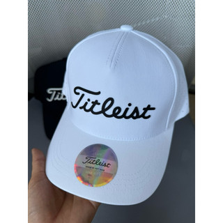 Mũ golf 2 màu đen trắng thấm hút tốt co dãn
