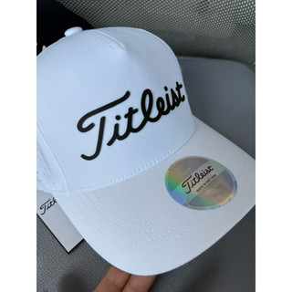 Mũ golf 2 màu đen trắng thấm hút tốt co dãn