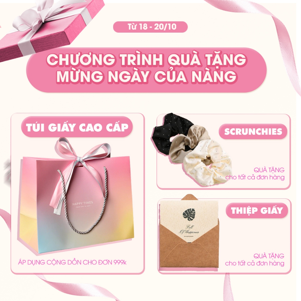 [QUÀ TẶNG KHÔNG BÁN] Combo Quà Tặng 20.10 Dành Cho Đơn Hàng từ 999K