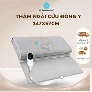 Thảm ngải cứu đông y đệm ngải cứu thảo dược giảm đau xương khớp ngủ ngon hơn