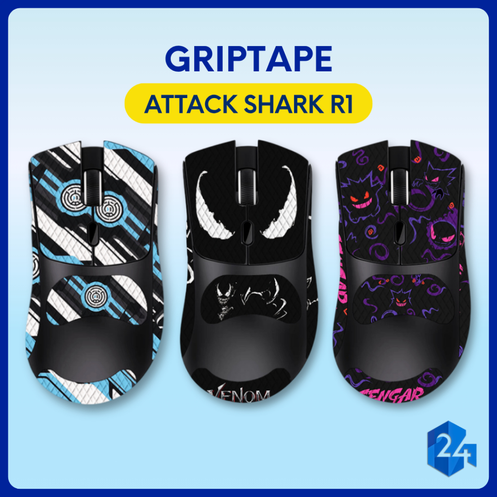 Miếng Dán Chống Trượt Grip Tape Attack Shark R1 - Skin Griptape ...