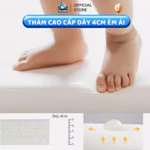 Thảm Cho Bé Bằng Da PU Cao Cấp PAKEY Siêu Êm, Siêu Bền , Đệm Thảm Dày 4cm Phong Cách Hàn Quốc Bảo Hành 1 Năm — ảnh 5