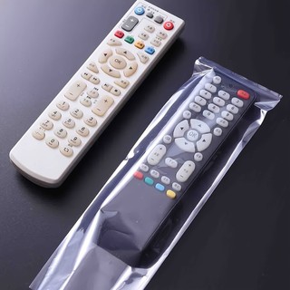 Set 10 Màng Co Bọc Remote Nhựa PVC Trong Suốt - Túi Co Nhiệt Chống Bụi, Chống Thấm Nước, Hạn Chế Hư Hỏng Đồ Dùng