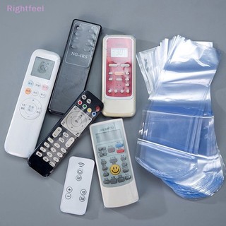 Set 10 Màng Co Bọc Remote Nhựa PVC Trong Suốt - Túi Co Nhiệt Chống Bụi, Chống Thấm Nước, Hạn Chế Hư Hỏng Đồ Dùng