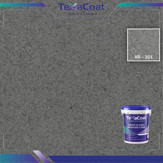 Sơn đá bàn bả TEXACOAT XB-202 bền màu, chống thấm, chống nứt màu ghi, sơn giả đá độ bền 10 năm