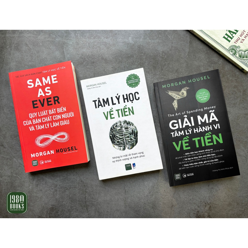 Sách - Combo 3 cuốn: Tâm Lý Học Về Tiền + Giải Mã Tâm Lý Hành Vi Về ...