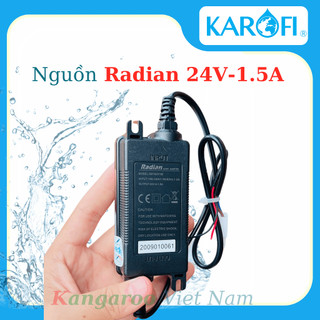 Nguồn điện tử Radian Karofi 24V 1.5A Radian (Có giấc)