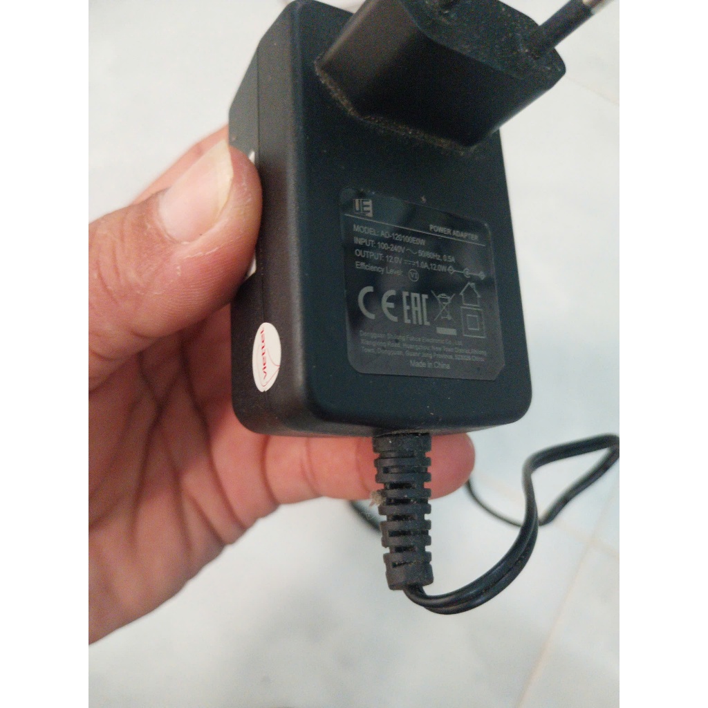 Adapter 12v-1a (Nguồn modem nhà mạng cũ), dùng cho camera, tvbox, chân to 5.5x2.1mm