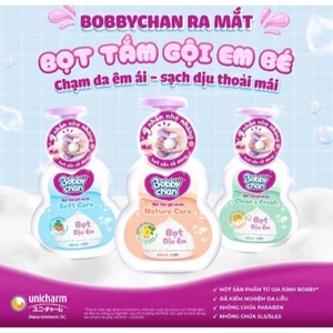 combo 2 chai Bọt tắm bé Bobby chan 200ml