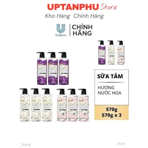 Sữa Tắm Lux Botanical Hương Nước Hoa Cao Cấp Sáng Mịn Rạng Ngời 570G (562ML)